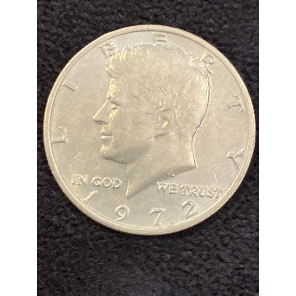 🔥 ULTRA RARE COLLECTORS COIN 1972 KENNEDY HALF DOLLAR  ERROR NO MINT‎ MARK 🔥